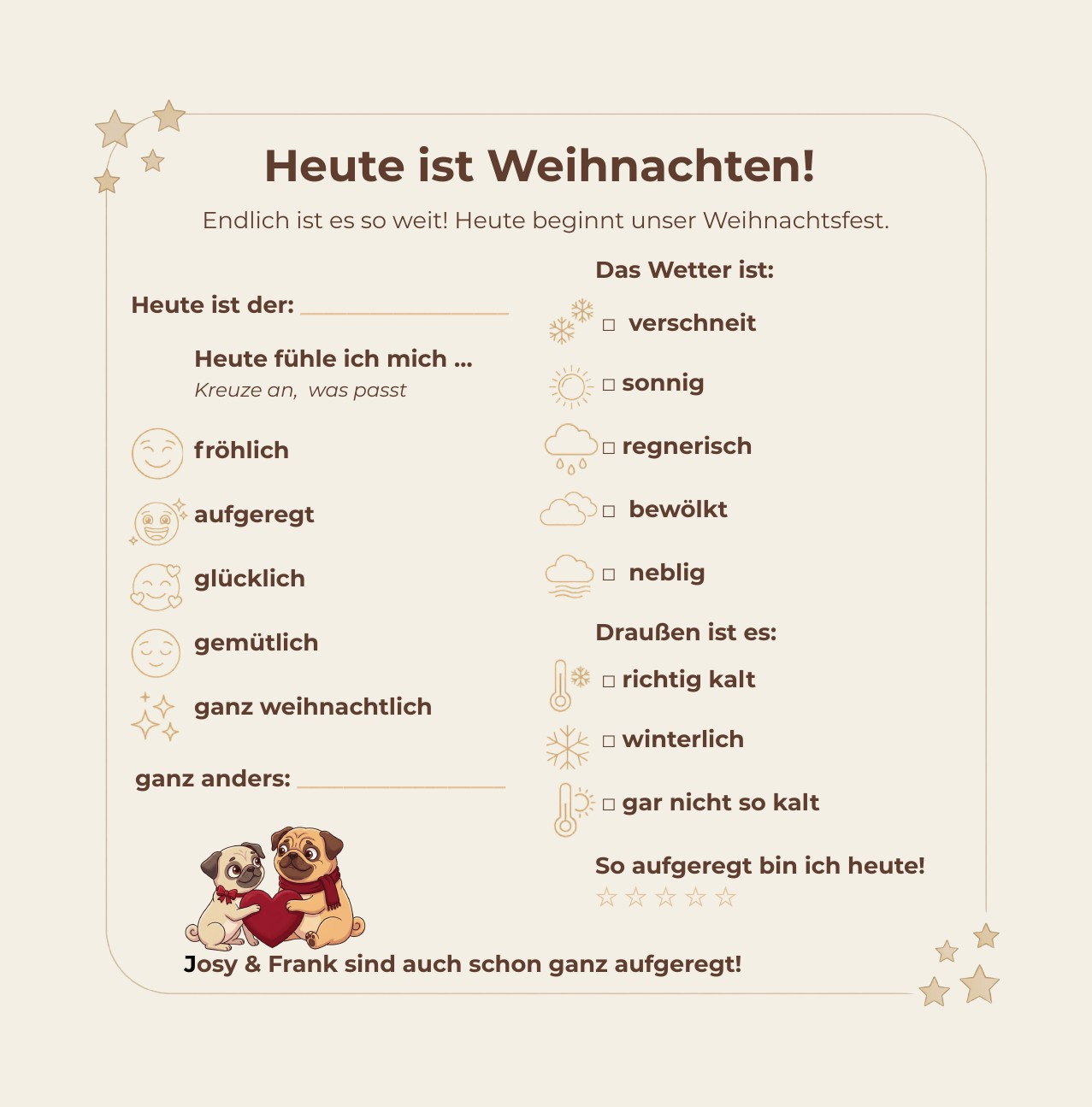 Innenseite 5 aus Meine magische Weihnachtszeit mit Josy und Frank