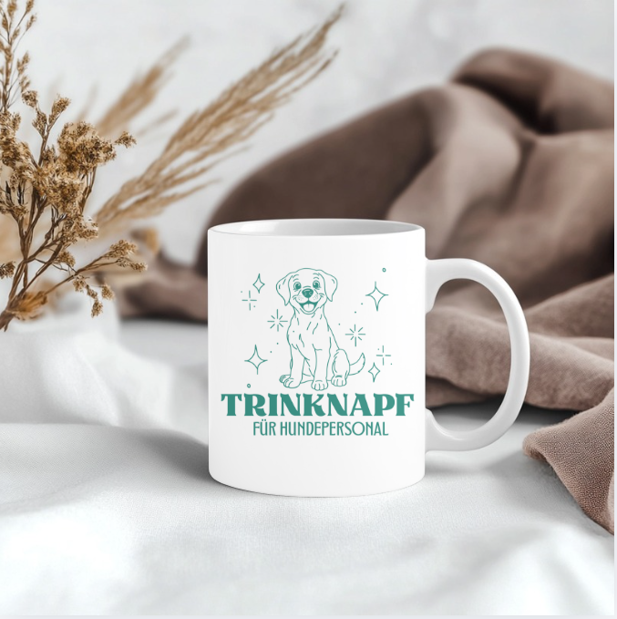 Trinknapf für Hundepersonal – Hundeliebhaber-Tasse